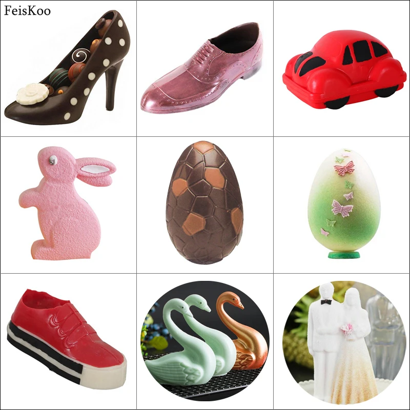 Rabbit//Car/Shoes Plastic Chocolate Mold 3D Candy Cake Mold For Baking Cake Decorating Tools DIY Home Baking Sugar Craft Mould
Rabbit//Car/Shoes Plastic Chocolate Mold 3D Candy Cake Mold For Baking Cake Decorating Tools DIY Home Baking Sugar Craft Mould