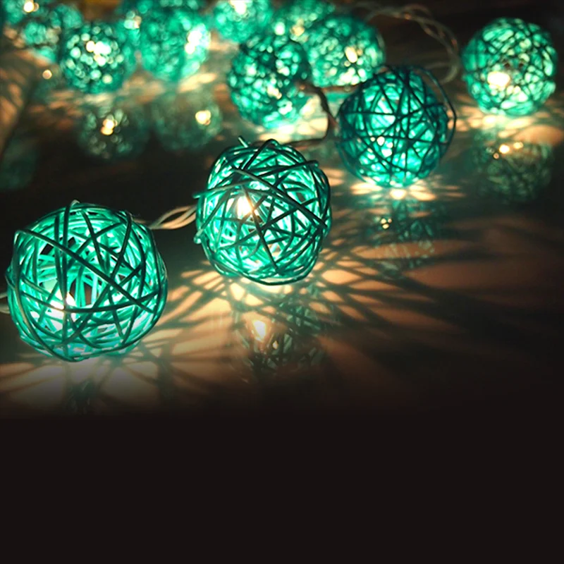 Green Lake Handmade Rattan Ball String color DIY Light for Patio Wedding Party luminaria christmas natal garland decor Home Gift
Green Lake Handmade Rattan Ball String color DIY Light for Patio Wedding Party luminaria christmas natal garland decor Home Gift