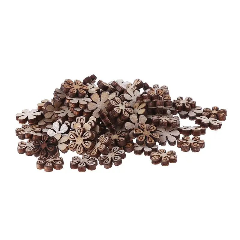100pcs Laser Cut Wood Flower Embellishment Wooden Flower Egg Shape Craft Wedding Decor
100pcs Laser Cut Wood Flower Embellishment Wooden Flower Egg Shape Craft Wedding Decor