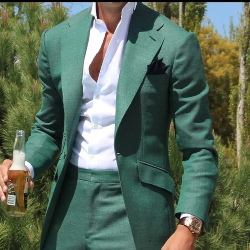 Latest Design Mens Dinner Prom Party Suit Groom Tuxedos Cheap Two Pieces Groomsmen Wedding Suits Custom Made (Jacket+Pants)
Latest Design Mens Dinner Prom Party Suit Groom Tuxedos Cheap Two Pieces Groomsmen Wedding Suits Custom Made (Jacket+Pants)
