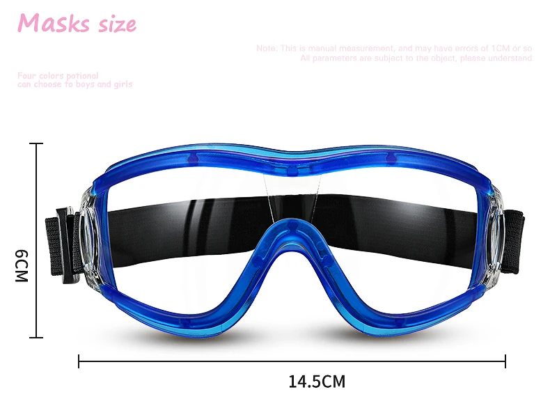 5-12years Children goggles sand and dustproof glasses waterproof men/women riding wind dust cycling outdoor
5-12years Children goggles sand and dustproof glasses waterproof men/women riding wind dust cycling outdoor