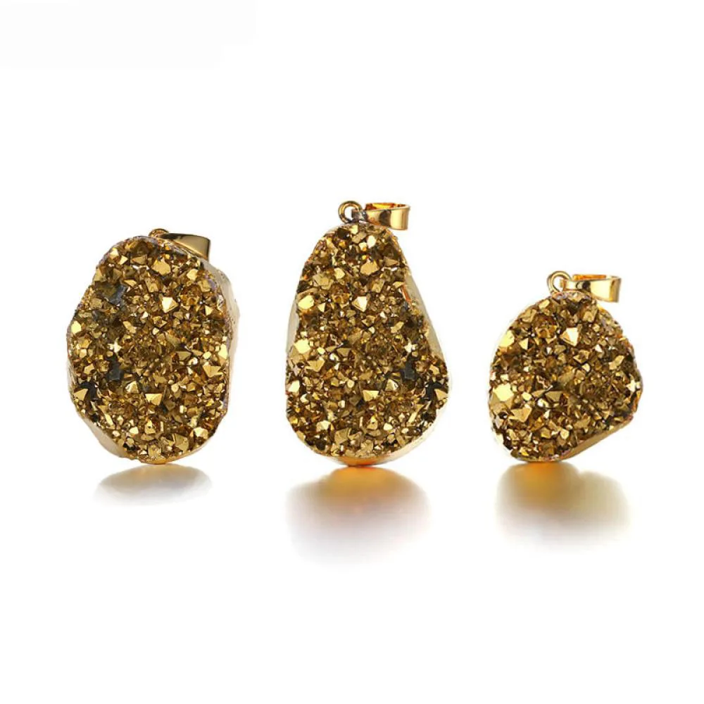 Irregular Druzy Stone Pendants Natural Opal Crystal Pendants Pendulum Chakra Natural Stone Pendants Jewelry Making Drop Shipping
Irregular Druzy Stone Pendants Natural Opal Crystal Pendants Pendulum Chakra Natural Stone Pendants Jewelry Making Drop Shipping