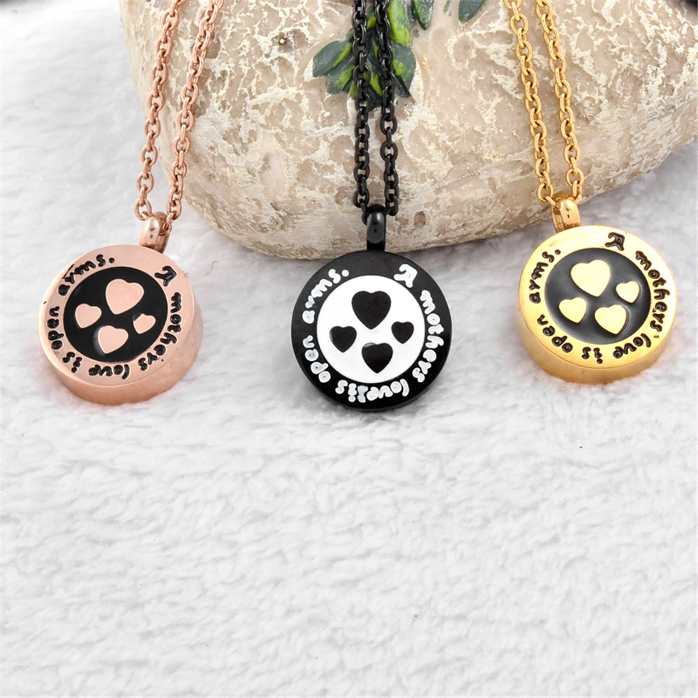 A Mother Love is Open Arm Cremation urn Necklace Memorial Jewelry for Ashes Urns Locket
A Mother Love is Open Arm Cremation urn Necklace Memorial Jewelry for Ashes Urns Locket