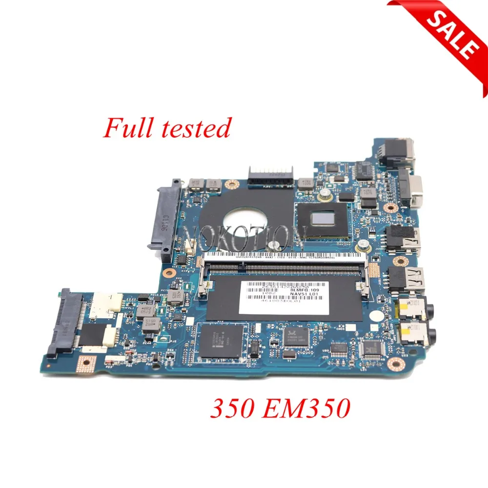 NOKOTION Laptop Motherboard for Acer EMACHINES 350 EM350 MBNAH02001 Main board MB.NAH02.001 NAV51 LA-6311P tested
NOKOTION Laptop Motherboard for Acer EMACHINES 350 EM350 MBNAH02001 Main board MB.NAH02.001 NAV51 LA-6311P tested