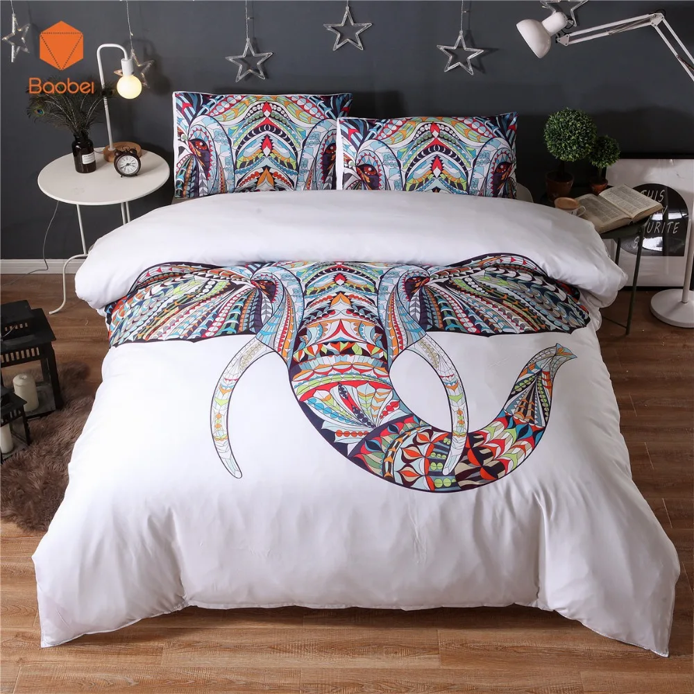 2/3Pcs TreeElephant Head 100% Polyester 3D bedding sets Mandala duvet cover set spring Pillowcase queen king size Bedlinen sj59
2/3Pcs TreeElephant Head 100% Polyester 3D bedding sets Mandala duvet cover set spring Pillowcase queen king size Bedlinen sj59