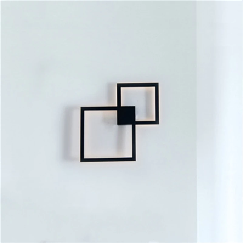 Nordic LED Wall Lamp Simple Bedroom Bedside Light Fashion Creative Geometric Square Shaped Aisle Wall Lamp Decorative Lighting
Nordic LED Wall Lamp Simple Bedroom Bedside Light Fashion Creative Geometric Square Shaped Aisle Wall Lamp Decorative Lighting