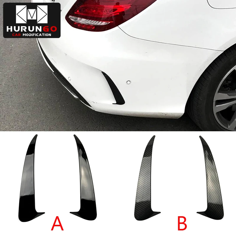 2 PCS Carbon Fiber Rear Bumper Spoiler Air Vent Cover Trim for Mercedes Benz C Class W205 C200 C63 AMG Sedan 4 Door 2014-2017
2 PCS Carbon Fiber Rear Bumper Spoiler Air Vent Cover Trim for Mercedes Benz C Class W205 C200 C63 AMG Sedan 4 Door 2014-2017
