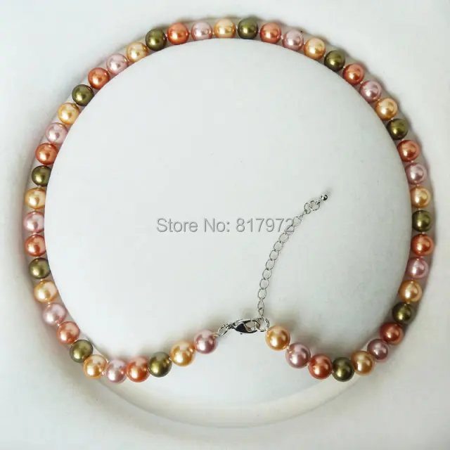 8mm Natural South Sea Shell Pearl Necklace Fashion Highlight Colorful AAA Necklaces Gift for women Jewelry
8mm Natural South Sea Shell Pearl Necklace Fashion Highlight Colorful AAA Necklaces Gift for women Jewelry
