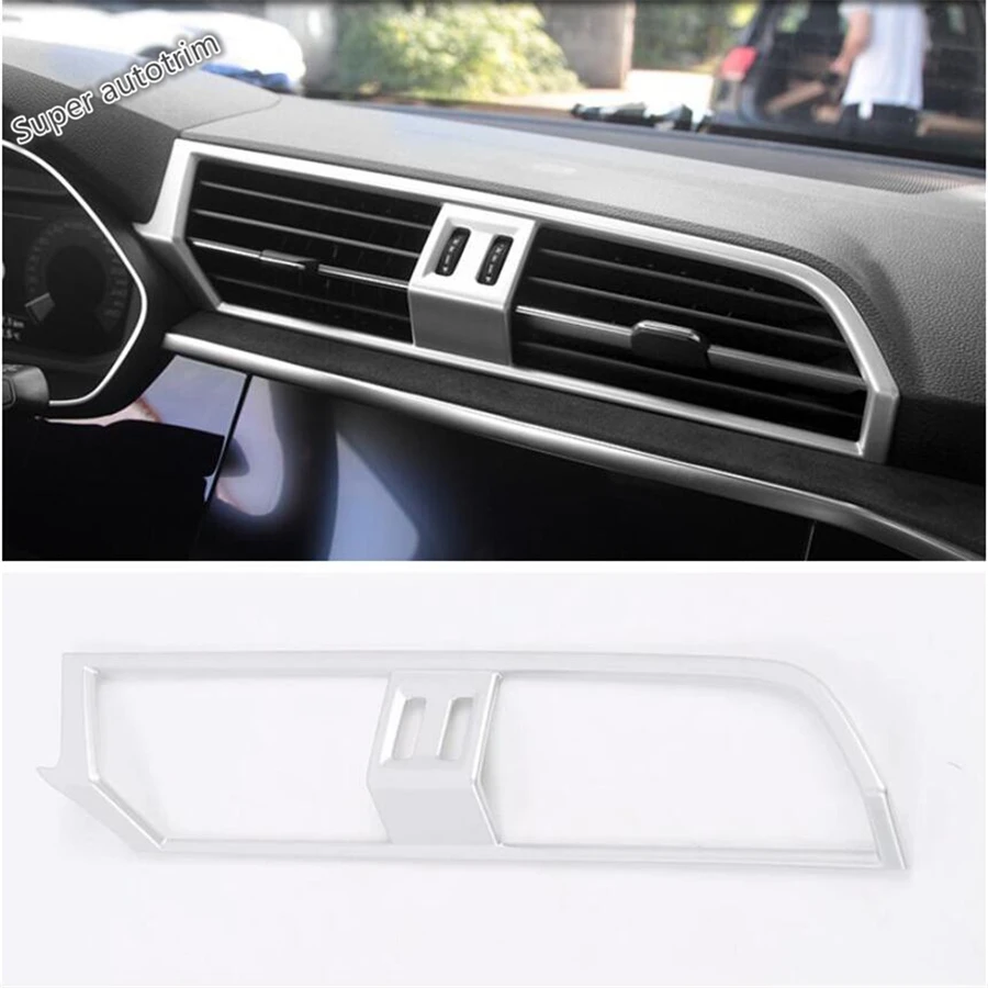 Center Air Condition AC Outlet Vent Cover Kit ABS Accessories Interior Fit For Audi Q3 2019 2020 2021 Matte Carbon Fiber Look
Center Air Condition AC Outlet Vent Cover Kit ABS Accessories Interior Fit For Audi Q3 2019 2020 2021 Matte Carbon Fiber Look