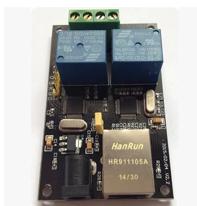 Free Shipping!!! 2 Relay / Ethernet relay / smart home / remote control / network relay Remote Switch module sensor
Free Shipping!!! 2 Relay / Ethernet relay / smart home / remote control / network relay Remote Switch module sensor