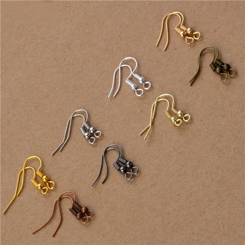 Wholesale 200Pcs/lot 18*19mm Earrings Hook Rhodium Silver Gold Plated Jewelry Materials Accessories Findings Coil Wire
Wholesale 200Pcs/lot 18*19mm Earrings Hook Rhodium Silver Gold Plated Jewelry Materials Accessories Findings Coil Wire