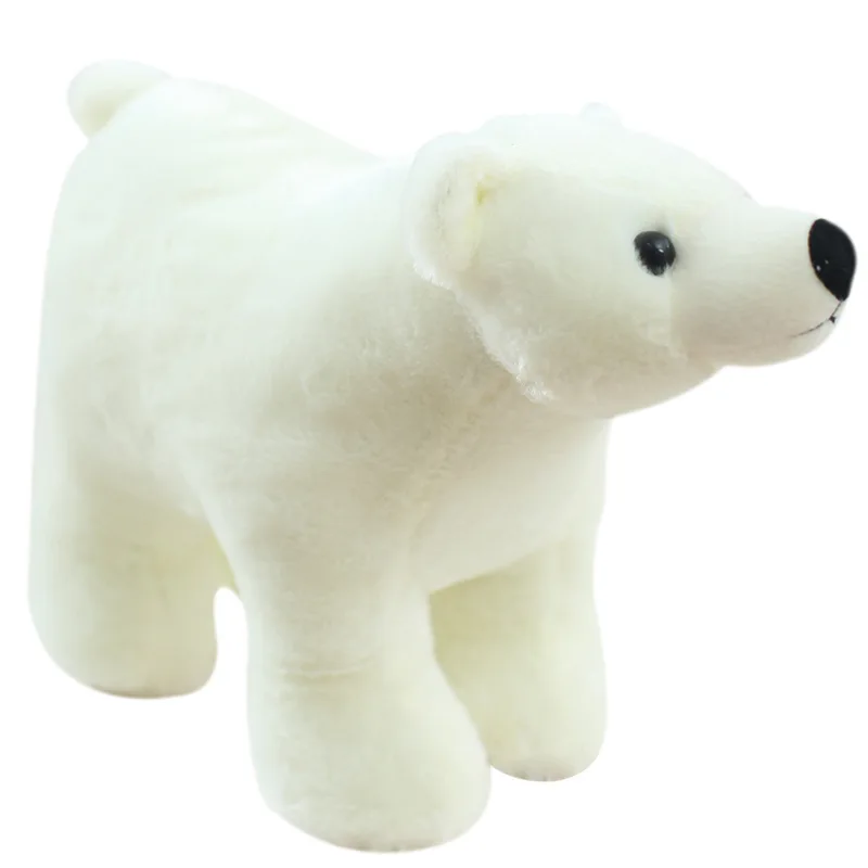 Подушка плюшевая для новорожденных 45 см с белым медведем|Мягкие игрушки
