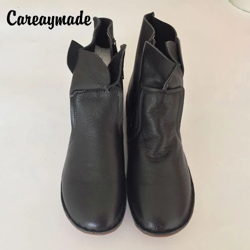 Careaymade-The autumn winter boots pure handmade top layer genuine leather boots Retro Leather shoes Sen girls style ankle boots
Careaymade-The autumn winter boots pure handmade top layer genuine leather boots Retro Leather shoes Sen girls style ankle boots