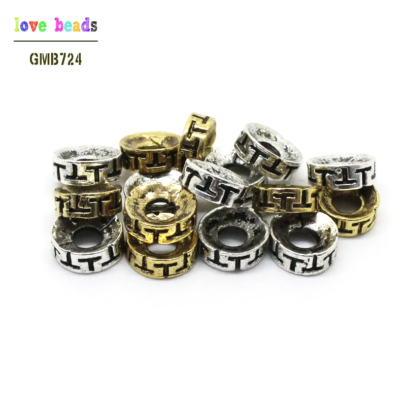50pcs/lot Dia 8mm Antique Gold Silver Color Jump Rings Spacer Beads For Jewelry DIY Fashion Round Metal Wheel Charms
50pcs/lot Dia 8mm Antique Gold Silver Color Jump Rings Spacer Beads For Jewelry DIY Fashion Round Metal Wheel Charms