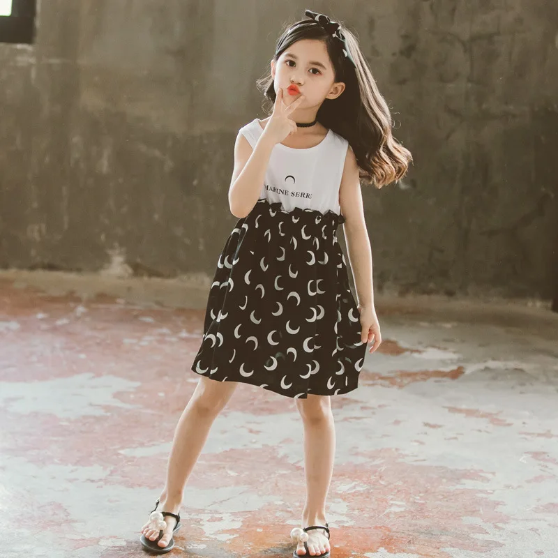 Girls Dress Children's 2019 Summer New Midworld kids Spreading Dress Girls Sleeveless dress Children's Fashion Princess dress
Girls Dress Children's 2019 Summer New Midworld kids Spreading Dress Girls Sleeveless dress Children's Fashion Princess dress