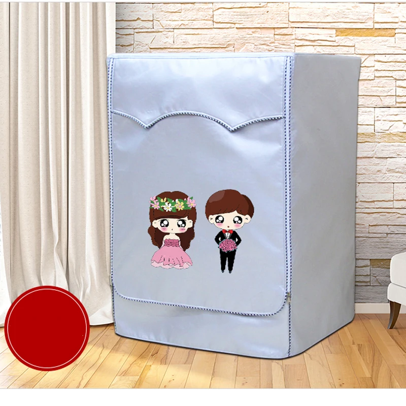 SRYSJS Washing Machine Cover Waterproof Sunscreen Cover for Washing Machine Laundry Dryer Dust Cover Silver Coated Fabrics Case
SRYSJS Washing Machine Cover Waterproof Sunscreen Cover for Washing Machine Laundry Dryer Dust Cover Silver Coated Fabrics Case