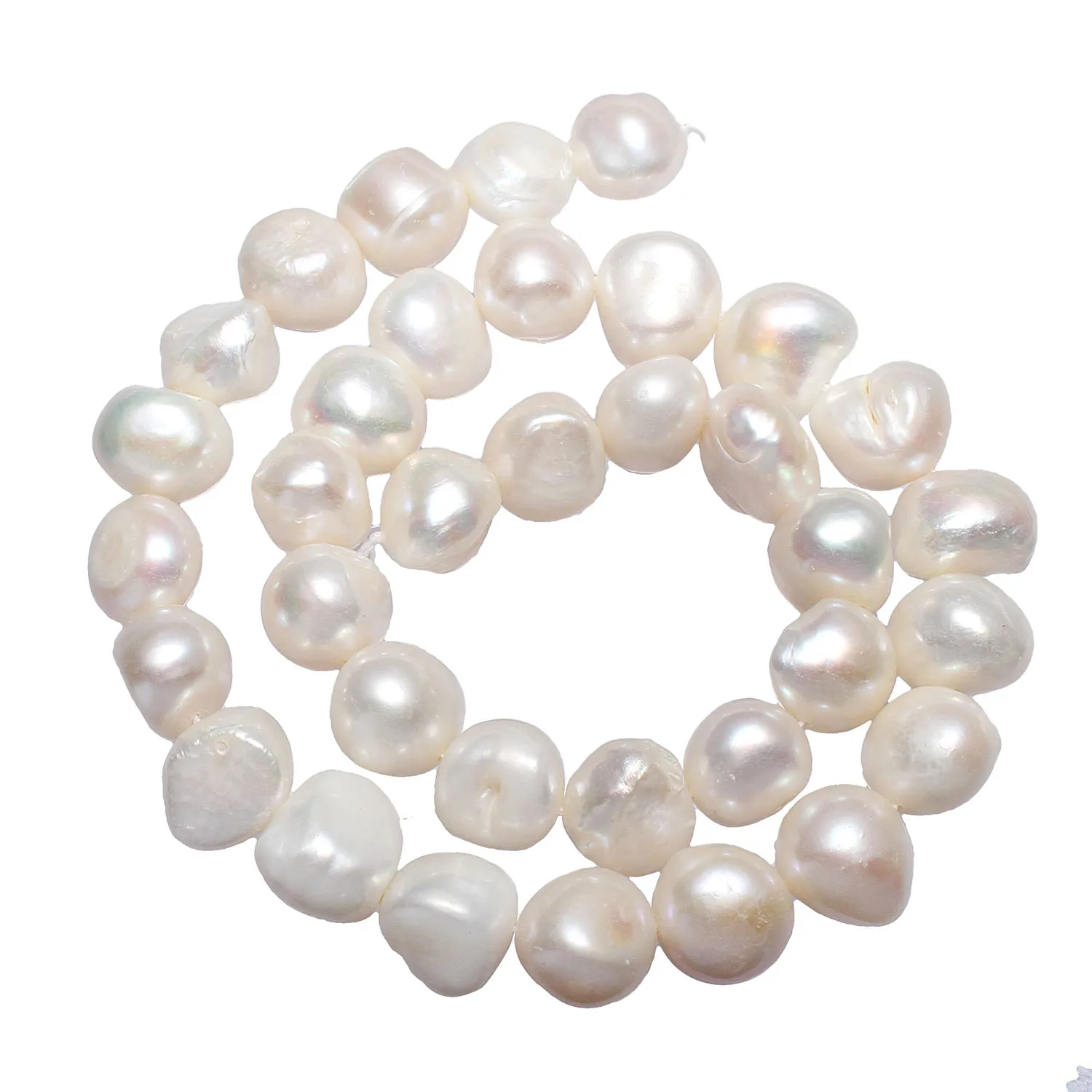 Cultured Potato Freshwater Pearl Beads Natural White 11-12mm Approx 0.8mm Sold Per Approx 14.5 Inch Strand
Cultured Potato Freshwater Pearl Beads Natural White 11-12mm Approx 0.8mm Sold Per Approx 14.5 Inch Strand
