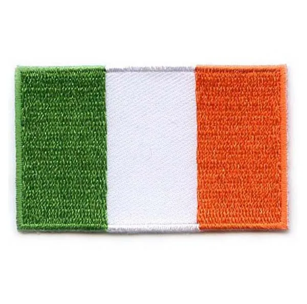 2.5 inches Ireland Embroidery Badge flat broder with iron on backing free shipping by Post
2.5 inches Ireland Embroidery Badge flat broder with iron on backing free shipping by Post