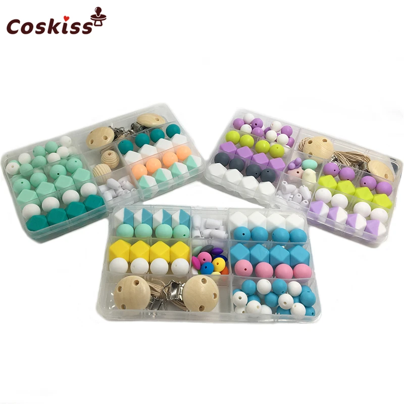 3pc DIY Baby Teether Accessories Geometry Hexagonal Round Silicone Bead Wooden Pacifier Clip Breakaway Safety Clasp For Bracelet
3pc DIY Baby Teether Accessories Geometry Hexagonal Round Silicone Bead Wooden Pacifier Clip Breakaway Safety Clasp For Bracelet