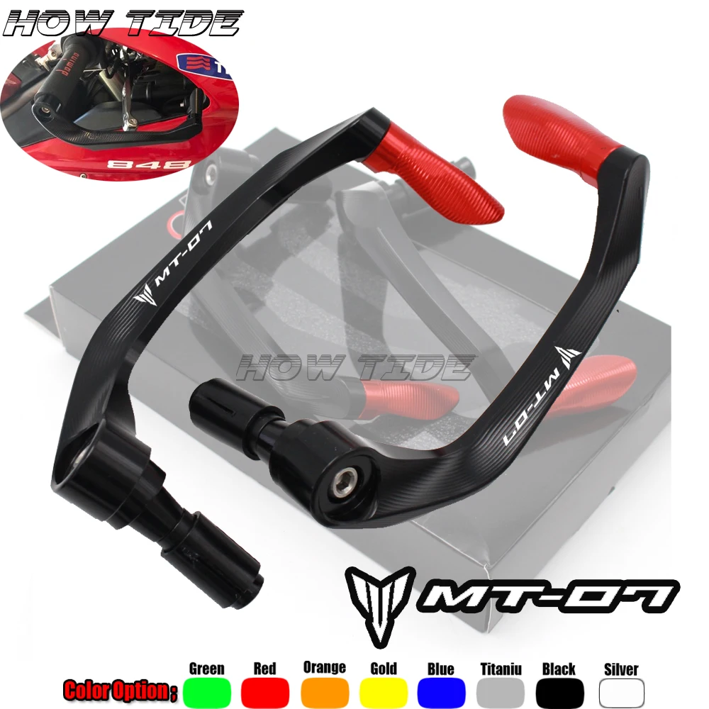 Universal 7/8" 22mm Motorcycle Handlebar Brake Clutch Levers Protector Guard For Yamaha MT-07 MT 07 MT0 2014-2018 2017 2016 2015
Universal 7/8" 22mm Motorcycle Handlebar Brake Clutch Levers Protector Guard For Yamaha MT-07 MT 07 MT0 2014-2018 2017 2016 2015