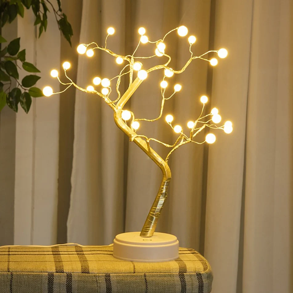 Portable LED Night Light Powered By AA Battery or USB Charger Option With Touch Sensor,Room Table Light,LED Shimmer Tree
Portable LED Night Light Powered By AA Battery or USB Charger Option With Touch Sensor,Room Table Light,LED Shimmer Tree