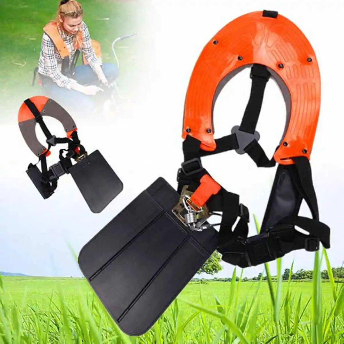 1pc Double Padded Strimmer Brushcutter Harness Quick Release Shoulder Straps Suits
1pc Double Padded Strimmer Brushcutter Harness Quick Release Shoulder Straps Suits
