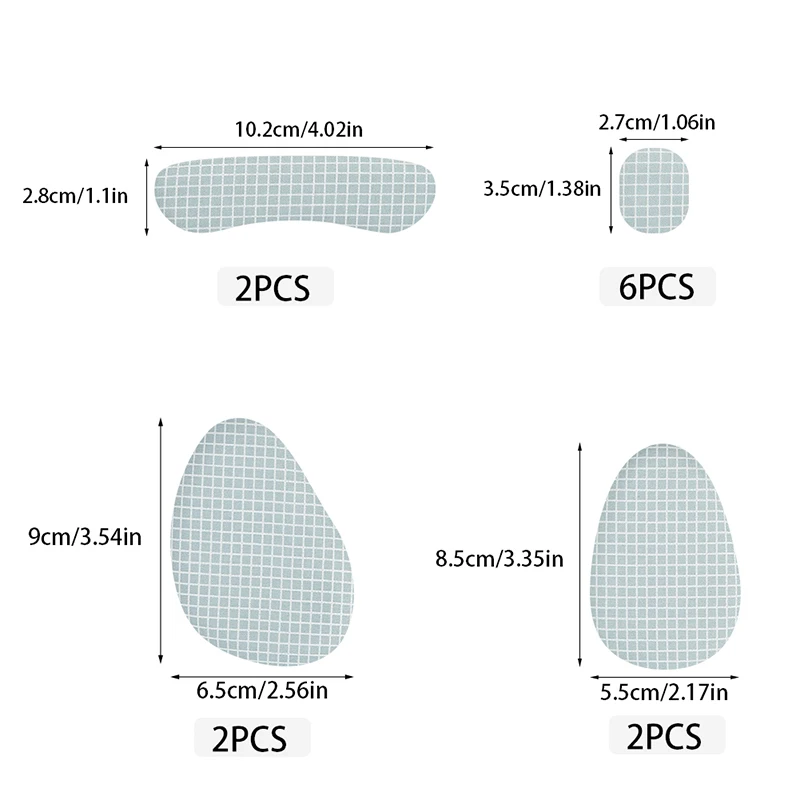 Soumit Female Strip Heel Stick Gel Shoes Sticker Grips Liners Cushion Inserts Forefoot Pad Against Pain Blisters 12 PCS
Soumit Female Strip Heel Stick Gel Shoes Sticker Grips Liners Cushion Inserts Forefoot Pad Against Pain Blisters 12 PCS