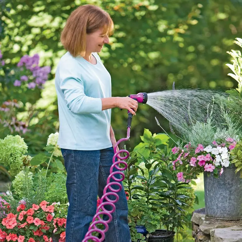 1Set 7.5M Expandable Spring Tube Retractable Hose Water Spray Gun Nozzle for Car Washing Cleaning Tools Garden Flower Lawn Water
1Set 7.5M Expandable Spring Tube Retractable Hose Water Spray Gun Nozzle for Car Washing Cleaning Tools Garden Flower Lawn Water