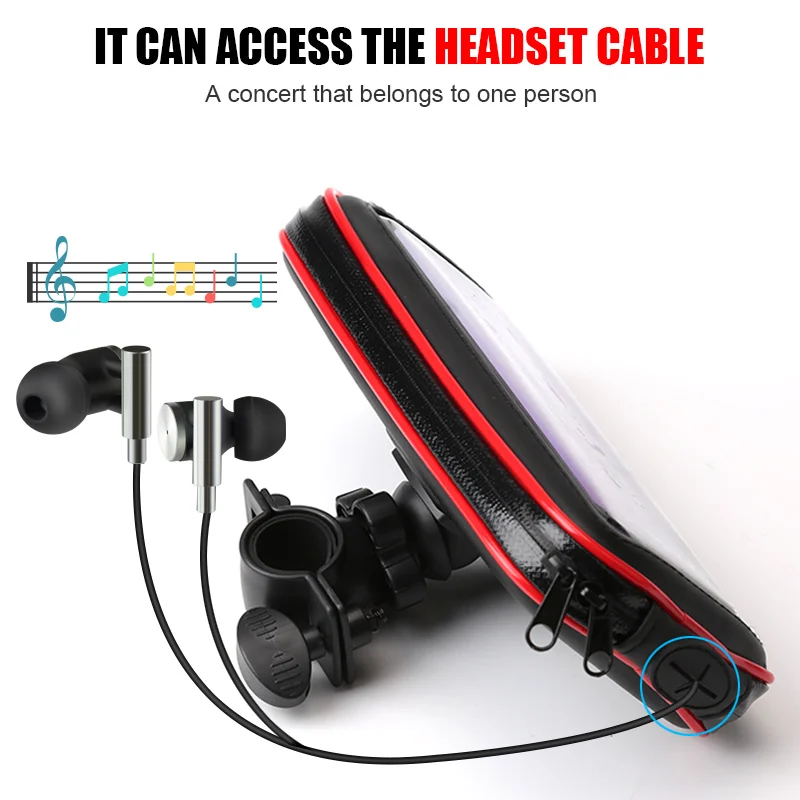 Bicycle Motorcycle Universal Waterproof Holder Stand Motorcycle Handlebar Phone Bag for iPhone Xs New Touch Screen Phone bag
Bicycle Motorcycle Universal Waterproof Holder Stand Motorcycle Handlebar Phone Bag for iPhone Xs New Touch Screen Phone bag