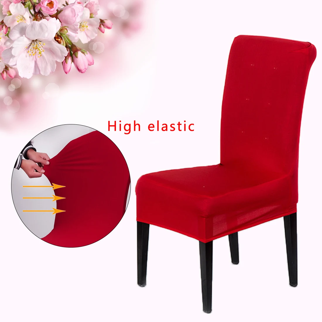 Plain Color Chair Covers Spandex Stretch Polyester Chair Protective Slipcover Case Elastic Dining Chair Covers Home Decoration
Plain Color Chair Covers Spandex Stretch Polyester Chair Protective Slipcover Case Elastic Dining Chair Covers Home Decoration