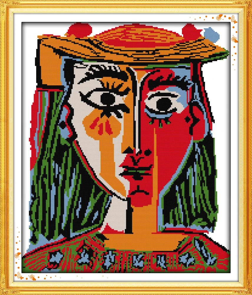 bijiasuo cross stitch kit people 18ct 14ct 11ct count print canvas stitches embroidery DIY handmade needlework
bijiasuo cross stitch kit people 18ct 14ct 11ct count print canvas stitches embroidery DIY handmade needlework