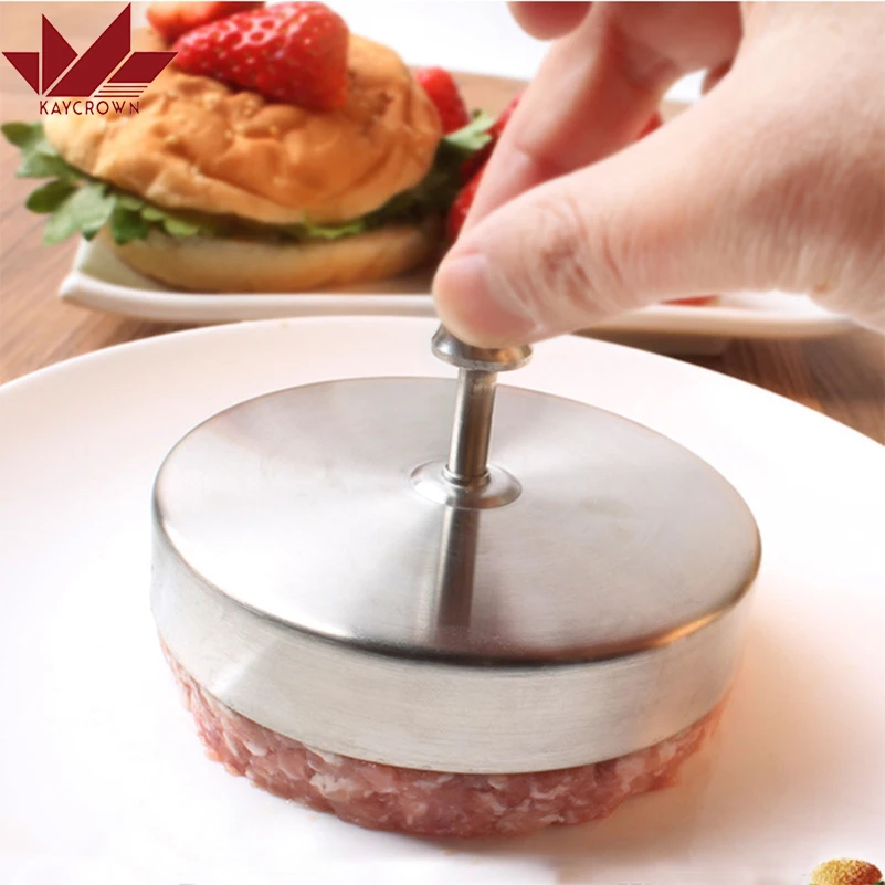 Hamburger Press Stainless Steel Ham Mold Meat Burger Press Cutlets Stuffed Patty Maker Mould Patties Food Kitchen Gadgets Tools
Hamburger Press Stainless Steel Ham Mold Meat Burger Press Cutlets Stuffed Patty Maker Mould Patties Food Kitchen Gadgets Tools
