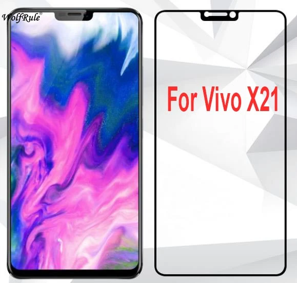 Screen Protector Vivo X21 Glass 2.5D Tempered Glass sFor Vivo X21 Full Cover Glass BBK Vivo X21 Phone Film WolfRule
Screen Protector Vivo X21 Glass 2.5D Tempered Glass sFor Vivo X21 Full Cover Glass BBK Vivo X21 Phone Film WolfRule