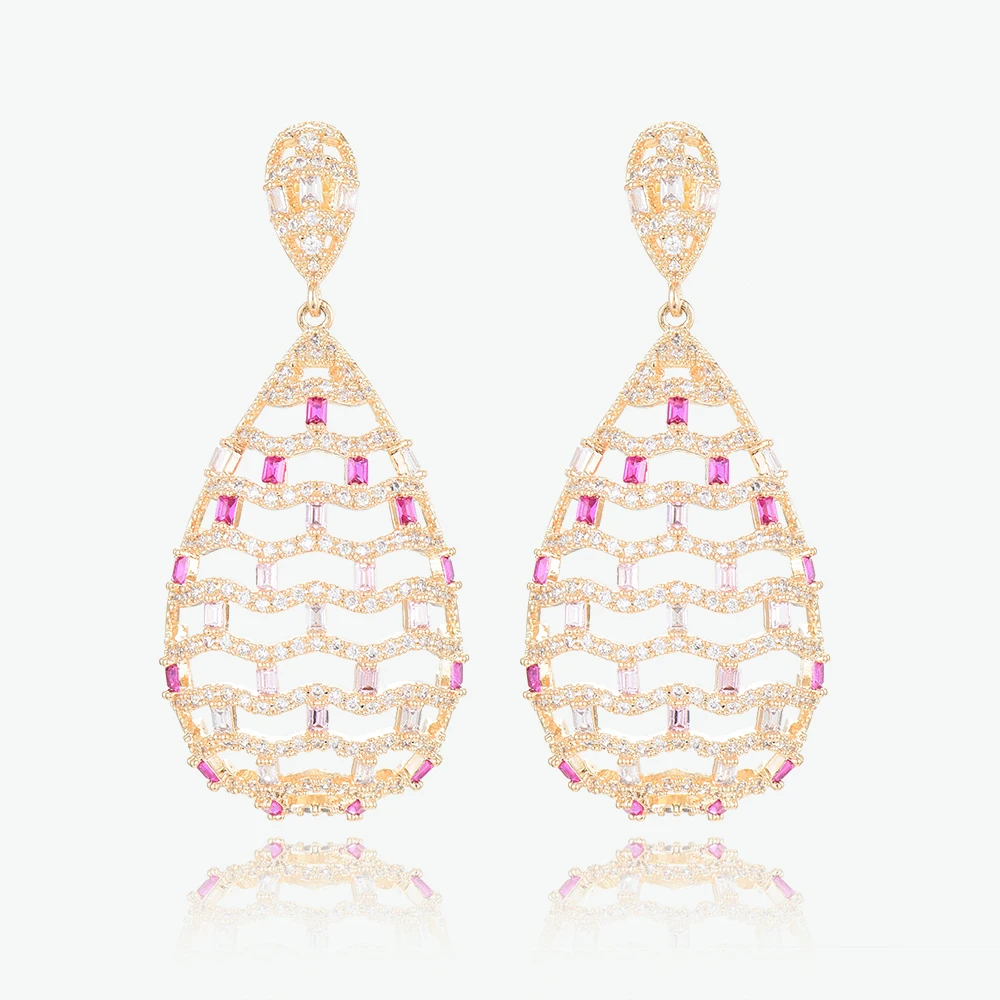 Siscathy Trendy Waterdrop Earrings For Women Elegant Hollow Cubic Zirconia BigStatement Earrings 2019 Indian Dubai Jewelry Gifts
Siscathy Trendy Waterdrop Earrings For Women Elegant Hollow Cubic Zirconia BigStatement Earrings 2019 Indian Dubai Jewelry Gifts