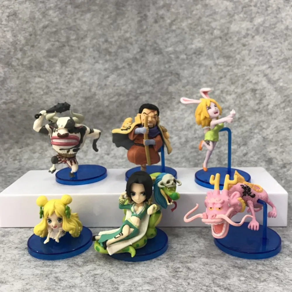 Anime One Piece WCF Oriental Zodiac Boa Hancock Issho Carrot Momosuke PVC Action Figure Collection Model Kids Toys Doll 6pcs/set
Anime One Piece WCF Oriental Zodiac Boa Hancock Issho Carrot Momosuke PVC Action Figure Collection Model Kids Toys Doll 6pcs/set