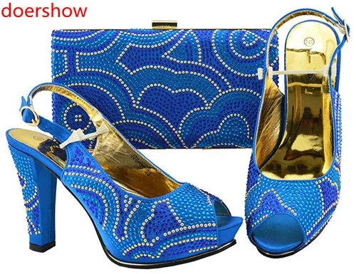 doershow newShoes and Bag Set African Sets blue Ladies Italian Shoes and Bag Set Decorated with Rhinestone Nigerian Shoes!SH1-10
doershow newShoes and Bag Set African Sets blue Ladies Italian Shoes and Bag Set Decorated with Rhinestone Nigerian Shoes!SH1-10
