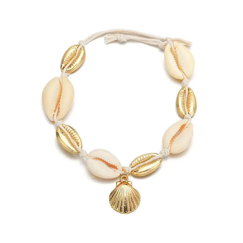 Fashion Sea Shell Anklets for Women Girl Foot on Leg Beach Jewelry Summer Barefoot Bracelet Ankle Bracelets 2019
Fashion Sea Shell Anklets for Women Girl Foot on Leg Beach Jewelry Summer Barefoot Bracelet Ankle Bracelets 2019