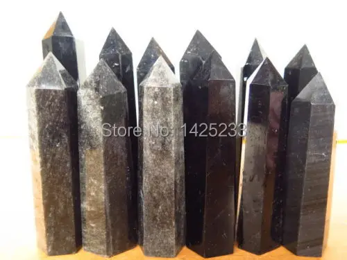 12 NATURAL OBSIDIAN POLISHED CRYSTAL POINT HEALING 860g
12 NATURAL OBSIDIAN POLISHED CRYSTAL POINT HEALING 860g