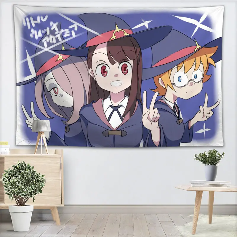 Tapestry Little Witch Academia Tapestries Wall Hanging Show Piece For Home Decor Wall Carpet Beach Throw Rug Blanket Yoga Mat
Tapestry Little Witch Academia Tapestries Wall Hanging Show Piece For Home Decor Wall Carpet Beach Throw Rug Blanket Yoga Mat