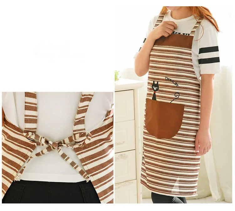 1PC Linen Cotton Stripe Bib Apron with Pocket Chef Waiter Kitchen Cook New Tool Kitchen Apron Kitchen Accessories ND 008
1PC Linen Cotton Stripe Bib Apron with Pocket Chef Waiter Kitchen Cook New Tool Kitchen Apron Kitchen Accessories ND 008