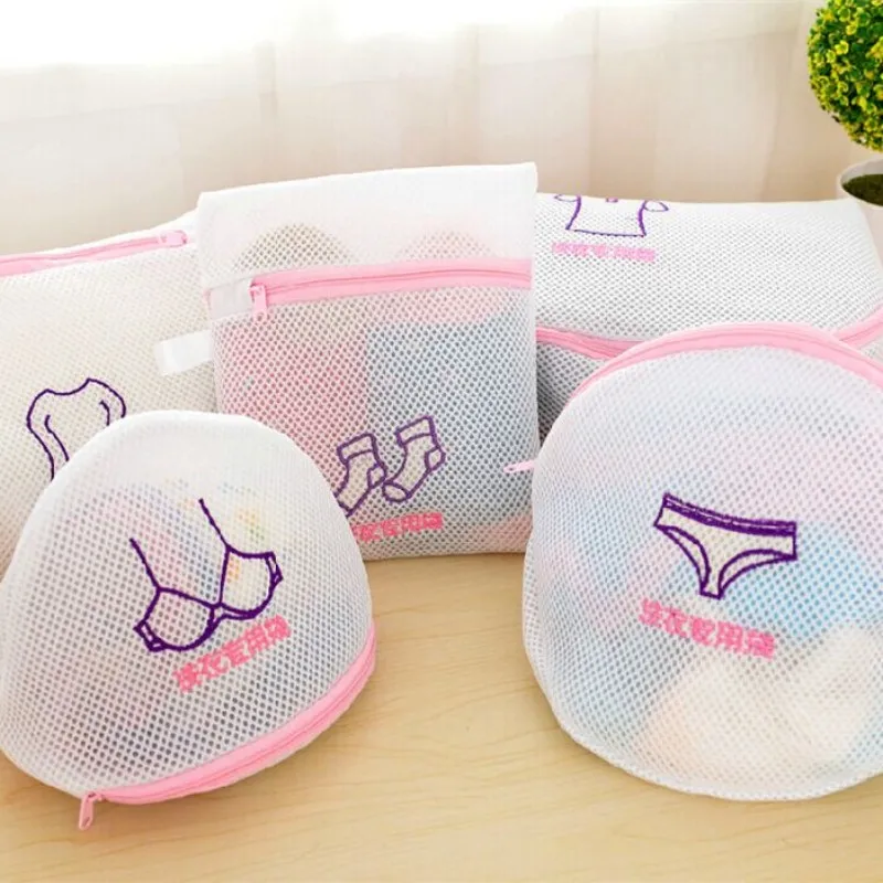 Protecting Mesh Bag laundry Basket Sock Underwear Washing Lingerie Wash Thickened Double Layer Zippered Mesh Laundry Bag Hot
Protecting Mesh Bag laundry Basket Sock Underwear Washing Lingerie Wash Thickened Double Layer Zippered Mesh Laundry Bag Hot