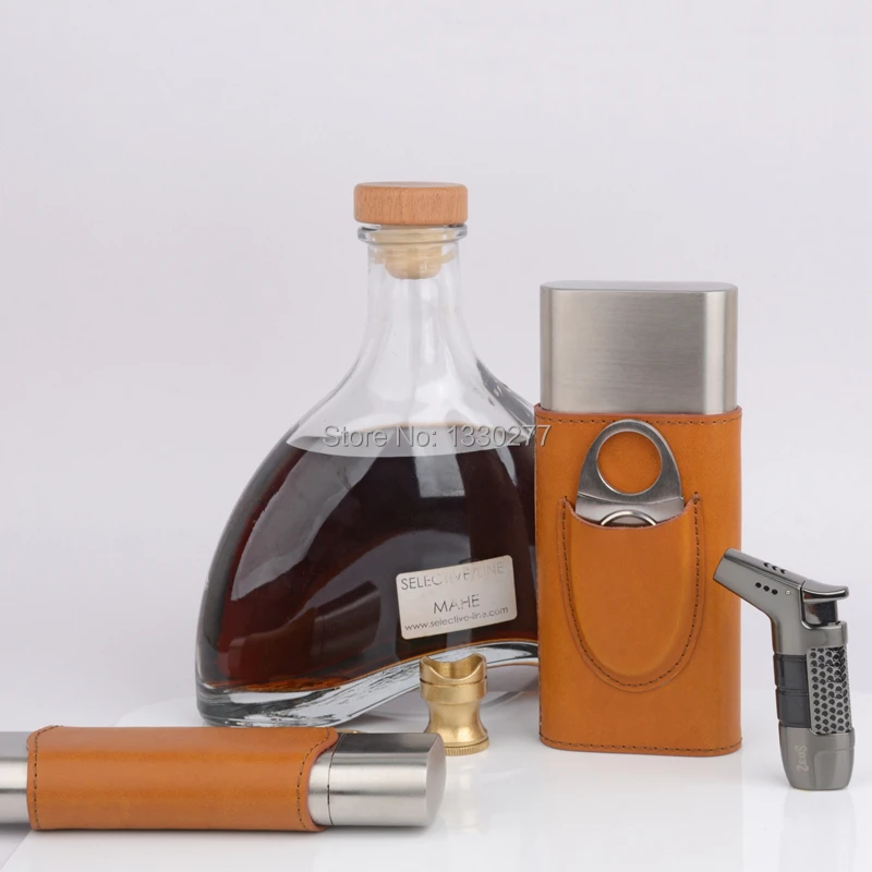 100% Original Brown Synthetic Leather Cigar Tube 3 Fingers Travel Cigar Case Camping Cigar Holder Partable Cigar Humidor
100% Original Brown Synthetic Leather Cigar Tube 3 Fingers Travel Cigar Case Camping Cigar Holder Partable Cigar Humidor