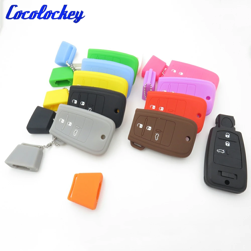 Cocolockey Silicone car key Cover case fit for FIAT Viaggio Ottimo Smart Remote Key 3 Button No Logo
Cocolockey Silicone car key Cover case fit for FIAT Viaggio Ottimo Smart Remote Key 3 Button No Logo