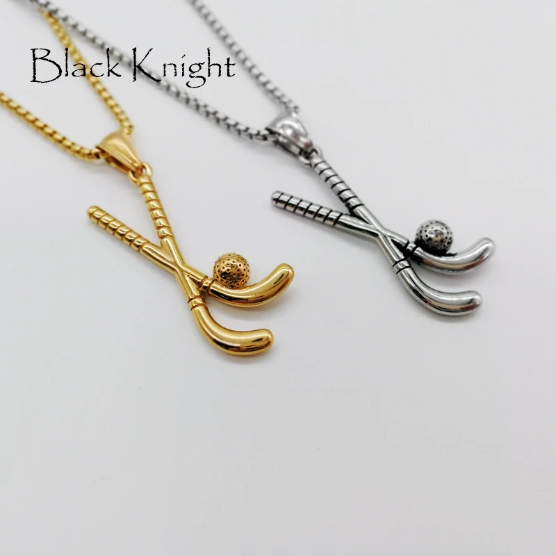Black Knight Golf ball necklace stainless steel mens sports golf ball bat necklace hip hop creative necklace women BLKN0676
Black Knight Golf ball necklace stainless steel mens sports golf ball bat necklace hip hop creative necklace women BLKN0676
