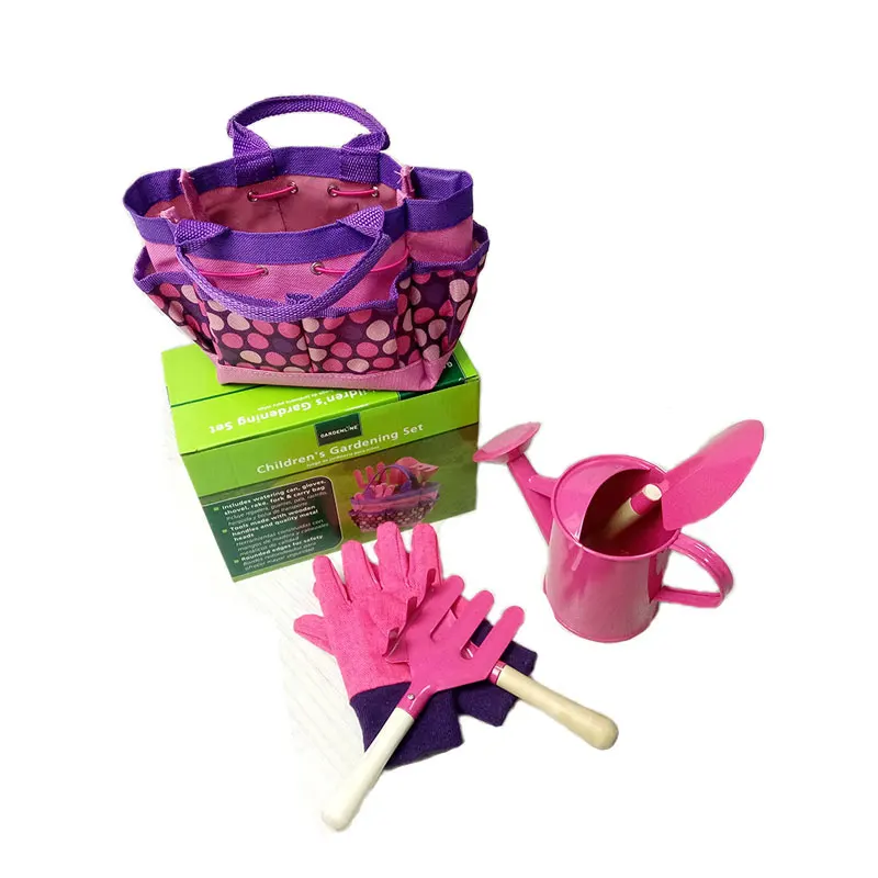 6PC Kids Garden Tools Set Outdoor Toys For Children Sturdy Tote Metal Tools Wooden Handle Sandbox Toy Beach Early Learning Guide
6PC Kids Garden Tools Set Outdoor Toys For Children Sturdy Tote Metal Tools Wooden Handle Sandbox Toy Beach Early Learning Guide