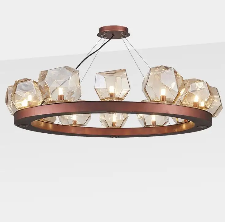 Postmodern stone glass chandelier restaurant rock designer model room bedroom simple modern creative chandelier
Postmodern stone glass chandelier restaurant rock designer model room bedroom simple modern creative chandelier