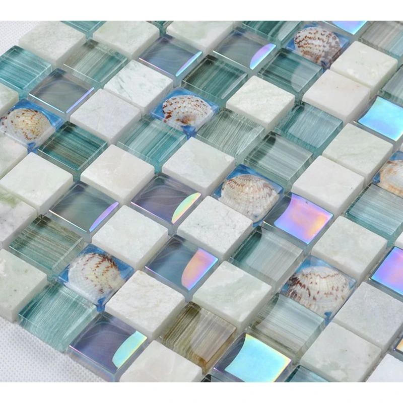 square glass mixed stone and sea shell mosaic tiles for kitchen backsplash tile bathroom shower hallway wall mosaic HM19A001
square glass mixed stone and sea shell mosaic tiles for kitchen backsplash tile bathroom shower hallway wall mosaic HM19A001