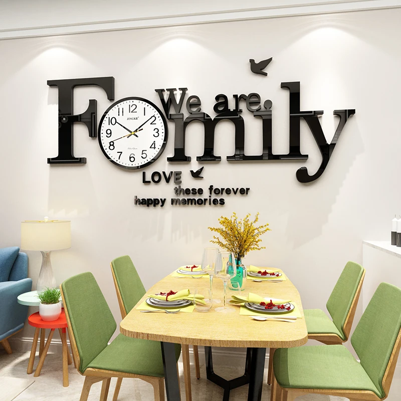 Ins wall sticker wall clock 3d acrylic self-adhesive photo frame sticker Living room sofa TV background wall decoration painting
Ins wall sticker wall clock 3d acrylic self-adhesive photo frame sticker Living room sofa TV background wall decoration painting