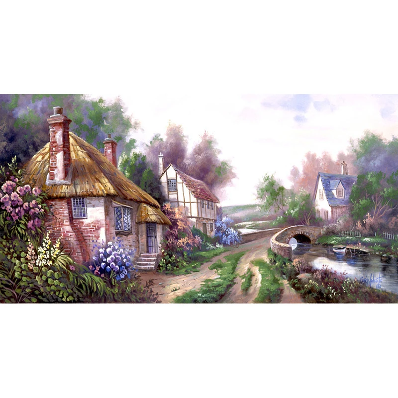 Full square diamond 5D DIY diamond painting Garden town Diamond embroidery Cross Stitch Rhinestone mosaic HYY
Full square diamond 5D DIY diamond painting Garden town Diamond embroidery Cross Stitch Rhinestone mosaic HYY