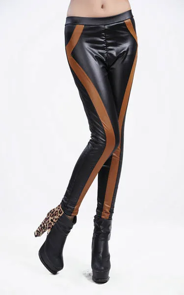 Leather Women Leggings With Pockets High Waist Spring Autumn Winter Female Thin Leather Leggings
Leather Women Leggings With Pockets High Waist Spring Autumn Winter Female Thin Leather Leggings